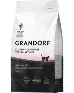 Сухой ветеринарный корм для кошек Grandorf Vet Cat Urinary S/O
