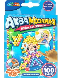 Развивающая игра MultiArt Аквамозаика Милая принцесса / AB-100PRINC1 Multiart