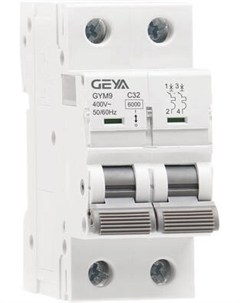 Выключатель автоматический Geya GYM9-2P-40C