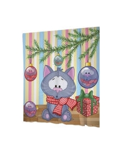 Шторка-занавеска для ванны JoyArty Отражение в украшениях / sc_19392 Joyarty