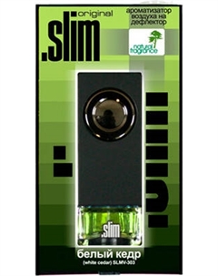 Ароматизатор автомобильный FKVJP Slim Белый кедр SLMV-303 Fkvjp