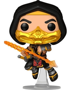 Фигурка коллекционная Funko POP! Мортал Комбат. Скорпион в атаке / 80305