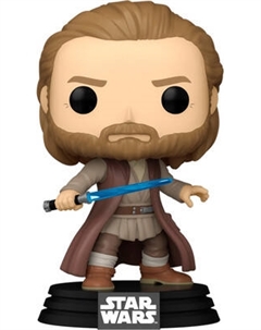 Фигурка коллекционная Funko POP! Звездные войны. Оби-Ван Кеноби в боевой позе / 67584