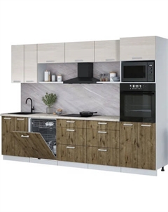 Кухонный гарнитур Интерлиния Мила Лайт 3.0-ПМ1