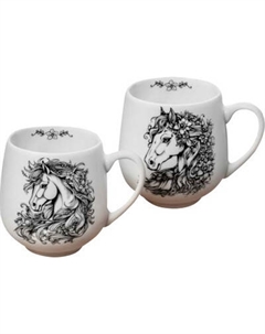 Набор кружек Elan Gallery Лошадки / 880257 Elan gallery
