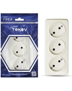 Розетка Tokov Electric Frea TKE-FR-R3-C02 Tokov electric