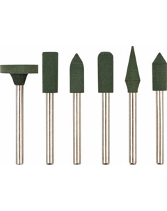 Набор насадок для гравера FIT Резиновые полировальные мелкой зернистости 36923 Fit