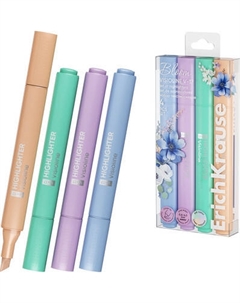 Набор маркеров Erich Krause Visioline V-17 Pastel Bloom / 60810 Erich krause