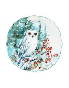 Тарелка столовая обеденная Lefard Лесная сказка. Сова / 409-160