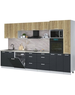 Кухонный гарнитур Интерлиния Мила Лайт 3.5-ПМ1