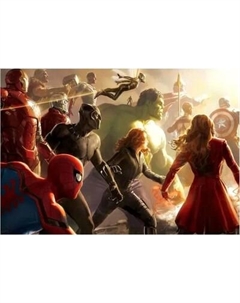 Постер Citydecor Мстители 16