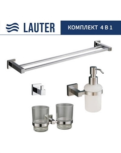 Набор аксессуаров для ванной Lauter 21SH6081 + 21SH6171 + 21SH6091 + 21SH6021