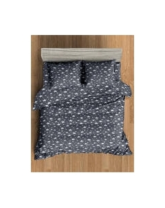 Комплект постельного белья Amore Mio Мако-сатин Stars Микрофибра Евро / 93806 Amore mio