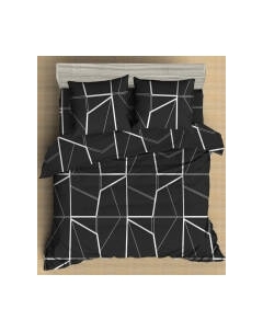 Комплект постельного белья Amore Mio Мако-сатин Geo Микрофибра 2сп / 93091 Amore mio