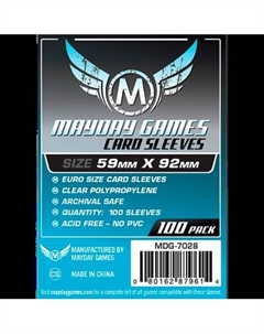 Набор протекторов для игровых карточек Mayday Games MDG-7028 Mayday games