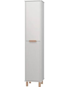 Шкаф-пенал для ванной Brevita Risacca Crema 35 / RIS-05035-034П