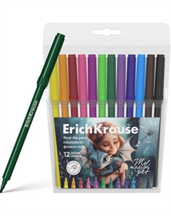 Фломастеры Erich Krause Magic Pet / 62987 Erich krause