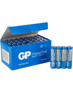 Комплект батареек GP Batteries PowerPlus R03/24C Gp batteries