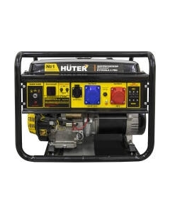 Бензиновый генератор Huter DY9500LX-3 Pro-электростартер