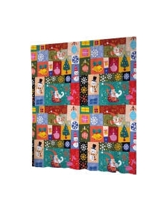 Шторка-занавеска для ванны JoyArty Праздник в красках / sc_78663 Joyarty