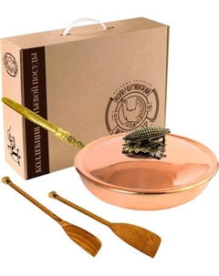 Сковорода Кольчугинский мельхиор Кукуруза / КМ19940306