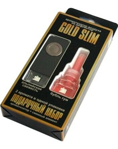 Набор ароматизаторов автомобильных FKVJP Gold Slim Альпийская свежесть+Бабл гам SMGD-113 Fkvjp