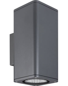 Бра уличное Arlight LGD-EVO-WALL-TWIN-S100x100-2x12W Warm3000 GR / 046195