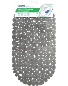 Коврик на присосках Вилина Морская галька 6805