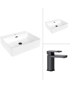 Умывальник со смесителем Lauter 21478 + Cascade 21СК655BS