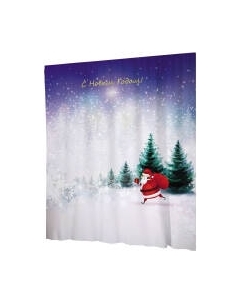 Шторка-занавеска для ванны JoyArty Подарки приближаются / sc_78631 Joyarty