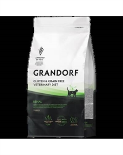 Сухой ветеринарный корм для кошек Grandorf Vet Cat Renal