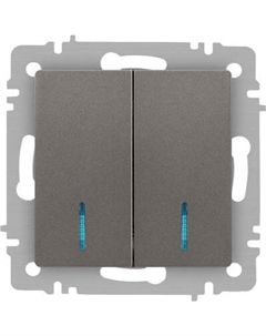 Выключатель INTRO Accent 6-105-09 / Б0063525 Intro