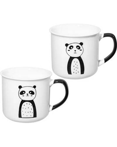 Набор кружек Elan Gallery Две панды / 230264 Elan gallery
