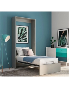 Шкаф-кровать трансформер STUDIO 18 мм 90х200 Дуб кантри золотой Макс стайл