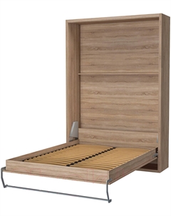 Шкаф-кровать трансформер KART 36 мм 160х200 Дуб кантри золотой Макс стайл