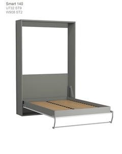 Шкаф-кровать трансформер SMART 18 мм 160х200 Зеленый самшит Макс стайл