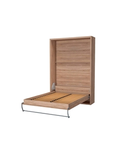 Шкаф-кровать трансформер KART 36 мм 160х200 Дуб сонома Макс стайл