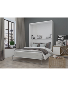 Шкаф-кровать трансформер KART 36 мм 160х200 Ледяное дерево Макс стайл