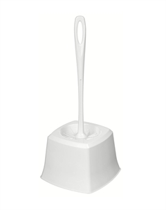 Ёршик для туалета WC Tule квадратный (светло-серый) 221303121/03 Homver