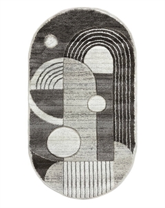 Ковер (1,6х2,3) DENVER 018268B-IVR-BRN-OVAL Sim carpet