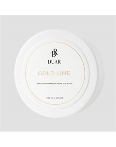 Восстанавливающая маска для окрашенных, сухих и поврежденных волос Gold Line 200 Duar