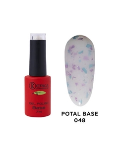 Базовое покрытие для гель-лака с поталью Berka