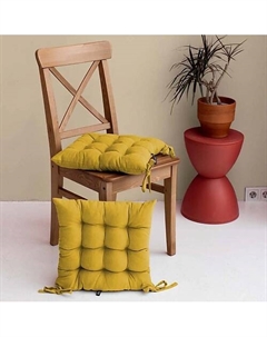 Подушка на стул "Тина" Желтый Pasionaria