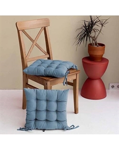 Подушка на стул "Тина" Голубой Pasionaria