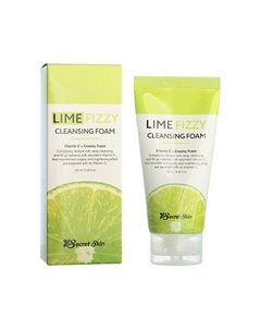 LIME FIZZY Пенка для умывания 120 Secret skin