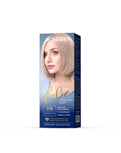 Краска для волос, стойкая LOVE тон 9/76 Грозовой закат 115 Estel professional