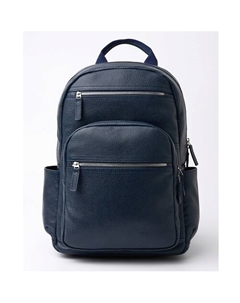 Рюкзак кожаный офисный, для путешествий и спорта Franchesco mariscotti