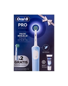 Набор: электрическая зубная щетка Oral-B Vitality Pro D103 + Зубная паста Braun