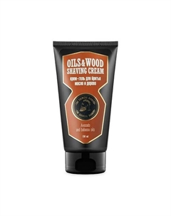 Крем-гель для бритья "Масло и дерево" Shaving Cream 150 The chemical barbers