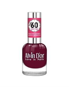 Лак для ногтей "60 секунд" Alvin d'or